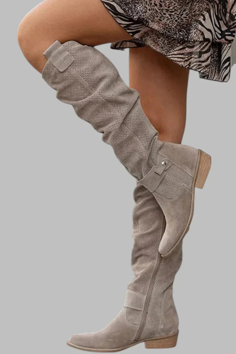 Claudia - Comfortable Over-The-Knee Boots