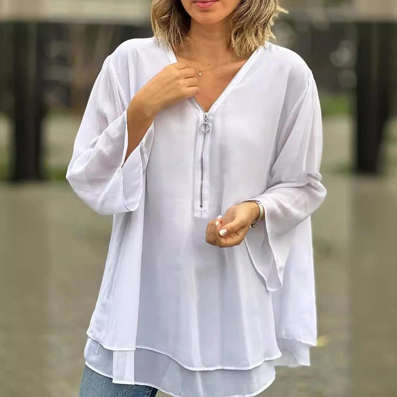 Lorelai - Elegant Chiffon Blouse