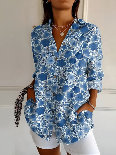 Maia - Charming Floral Blouse