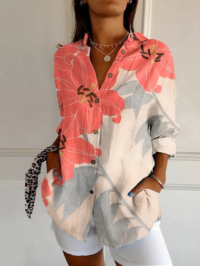 Maia - Charming Floral Blouse