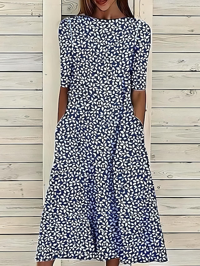 Annie - Breezy Floral Summer Dress
